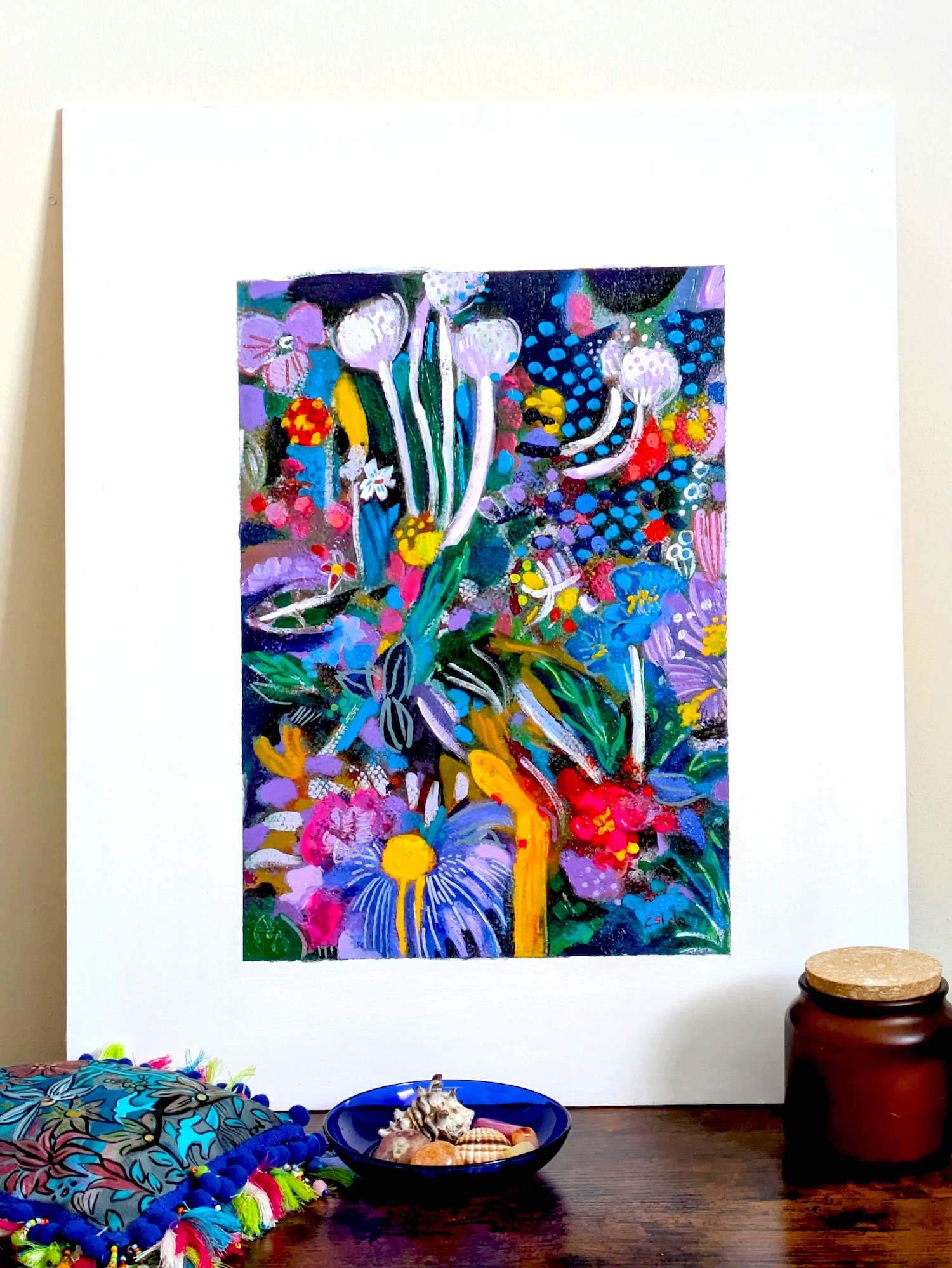 Avatar Flowers. Unseen energy of nature image