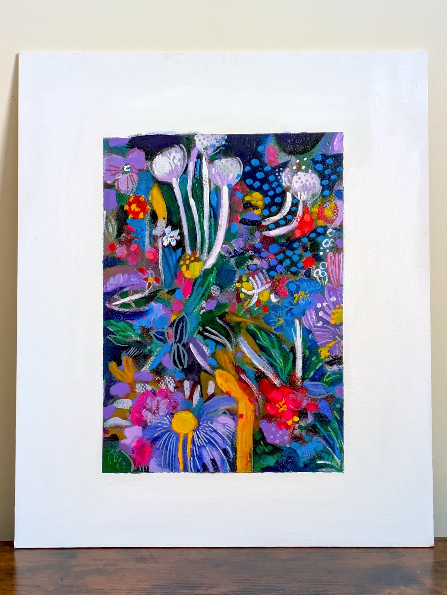 Avatar Flowers. Unseen energy of nature image