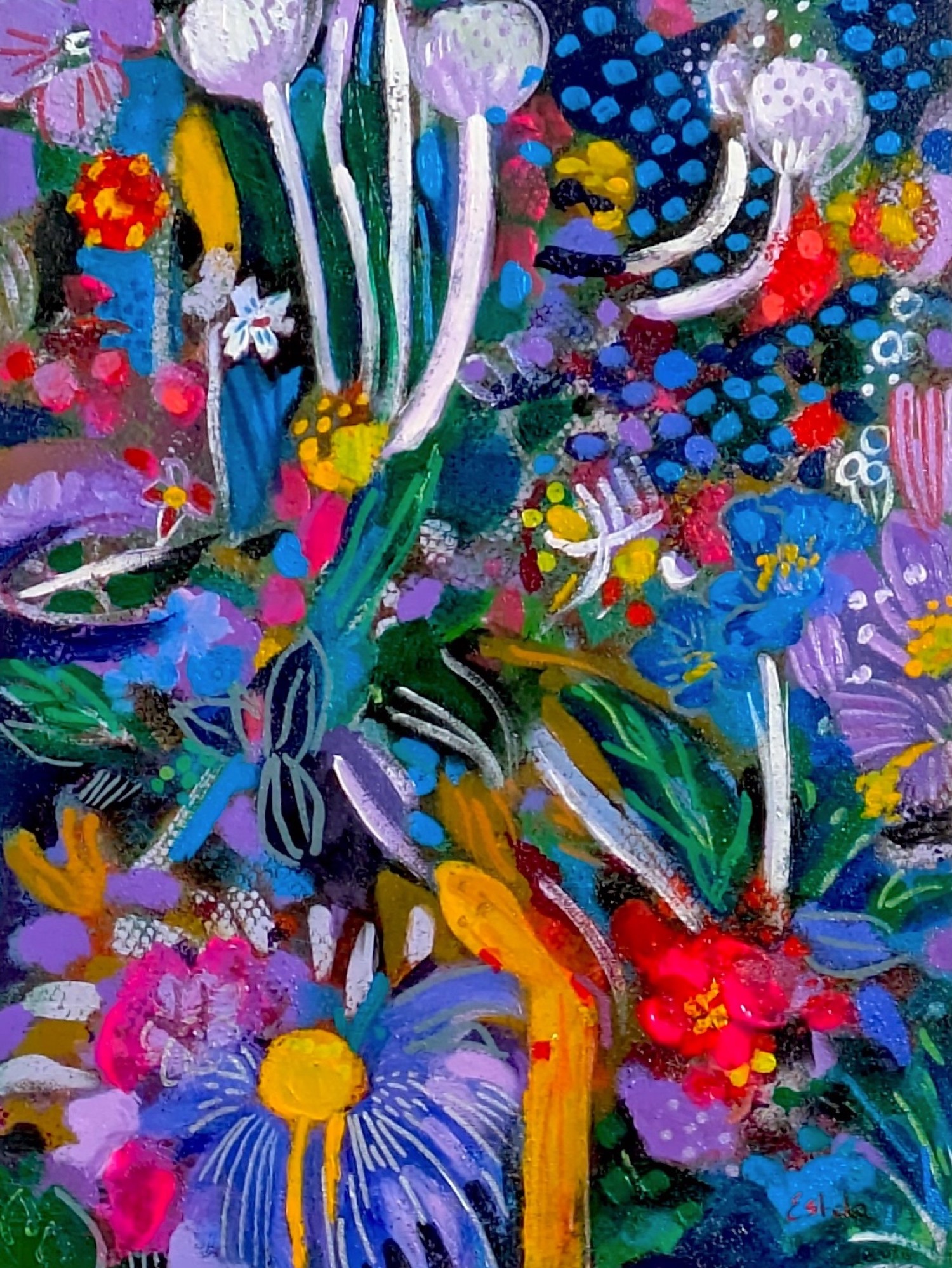 Avatar Flowers. Unseen energy of nature image
