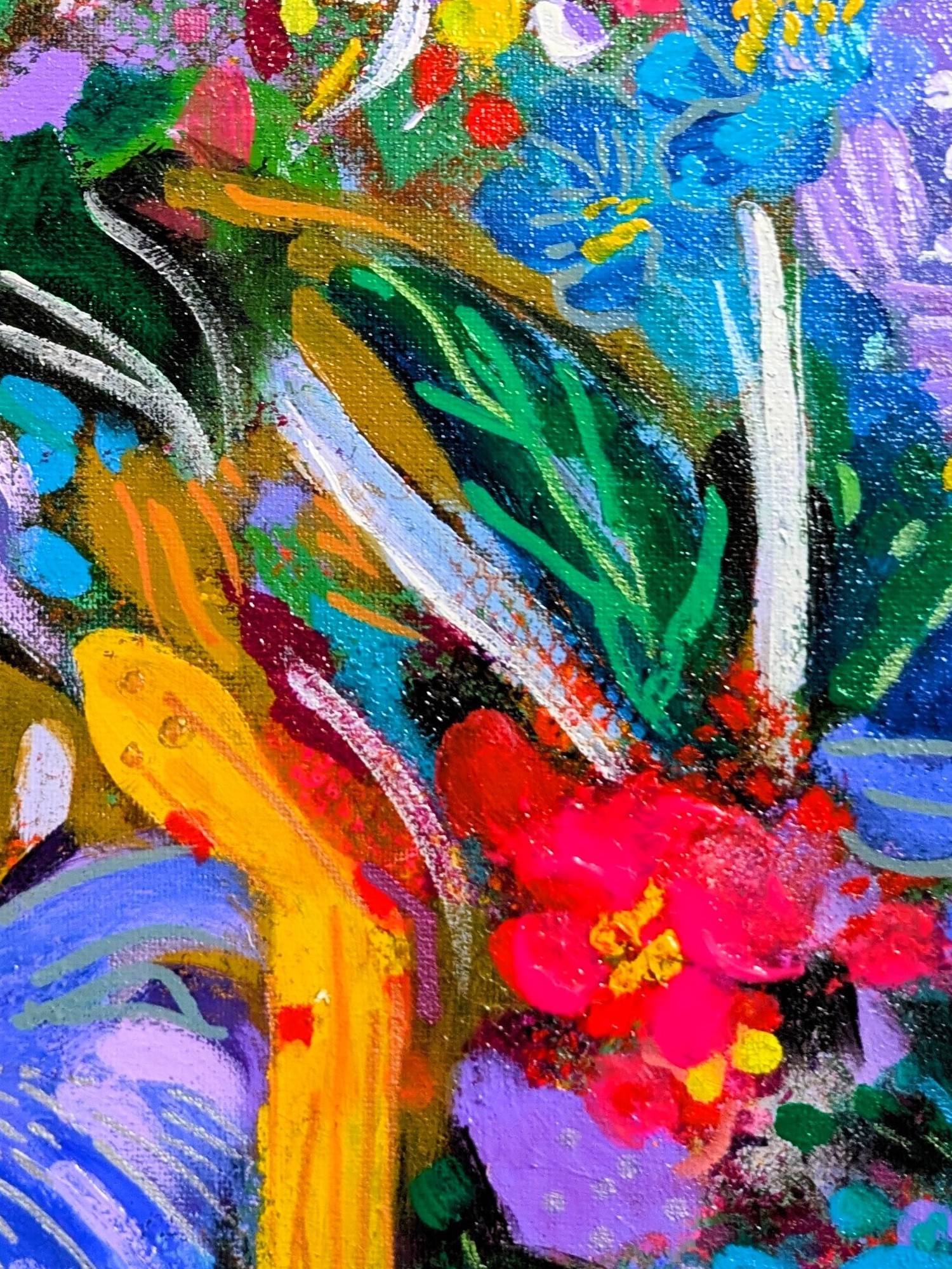 Avatar Flowers. Unseen energy of nature image
