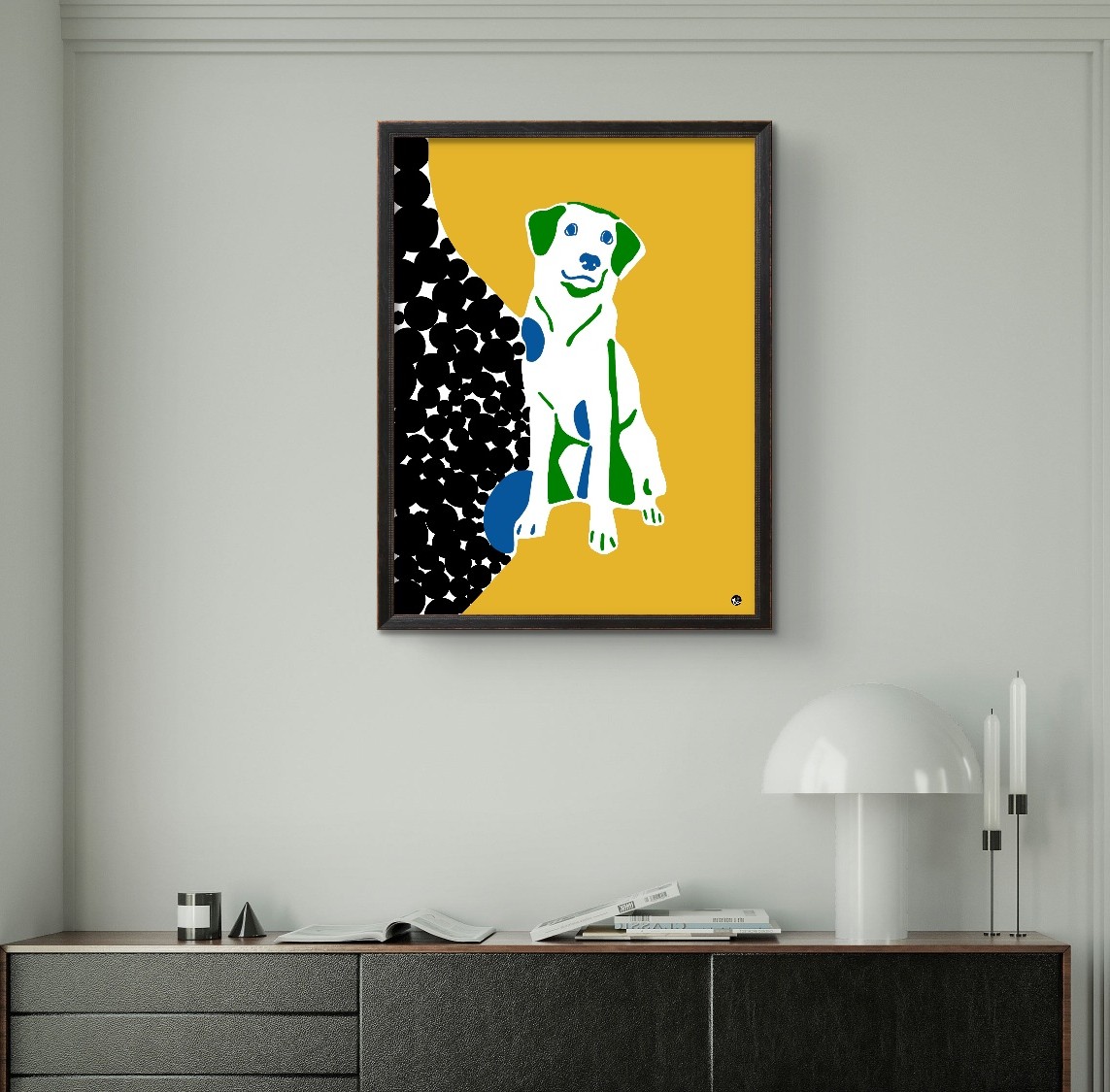 Wild pop animal collection dog