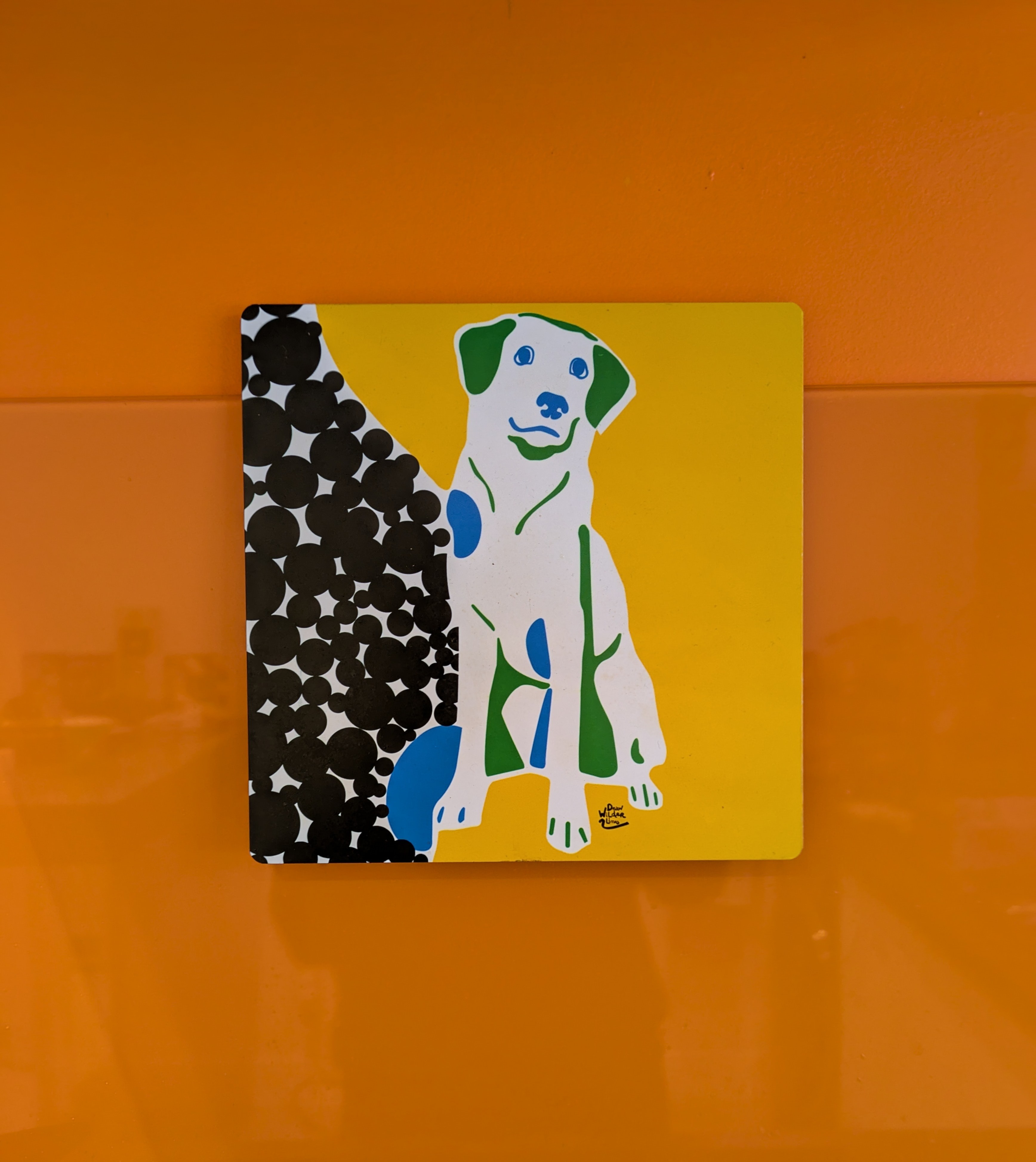 Wild pop animal wall framed art painting