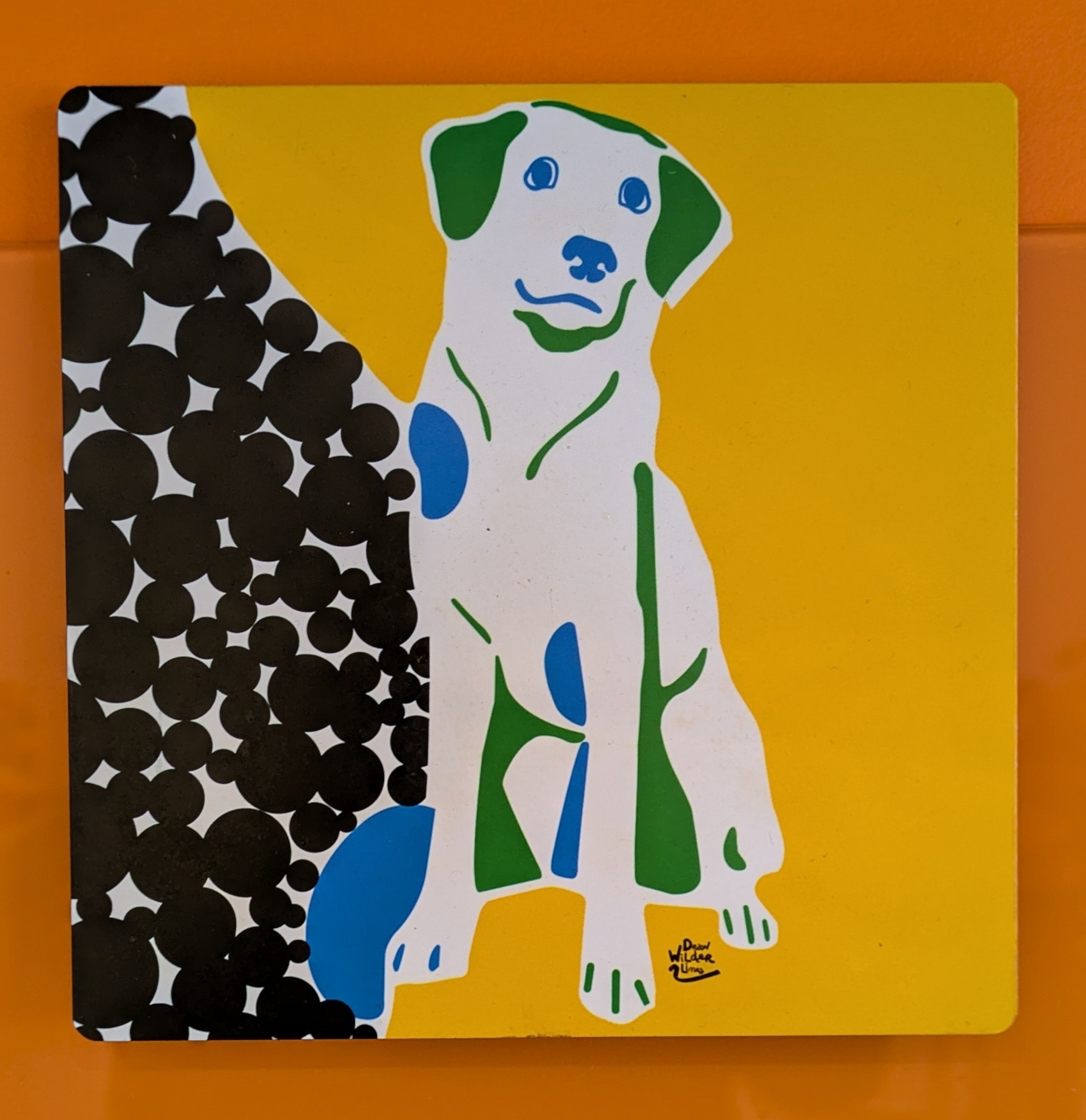 Wild pop animal metal wall art