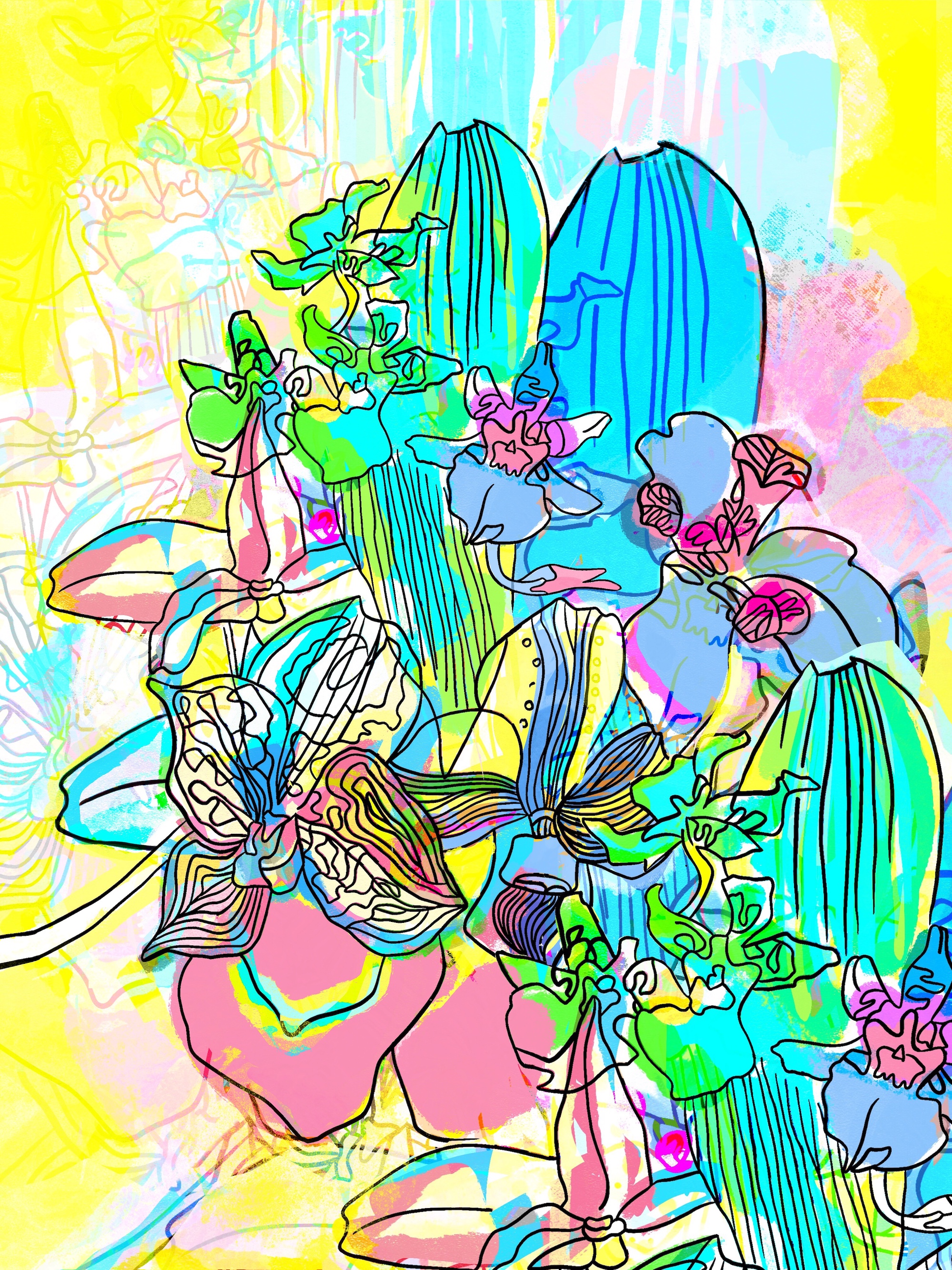 Wild Orchids image