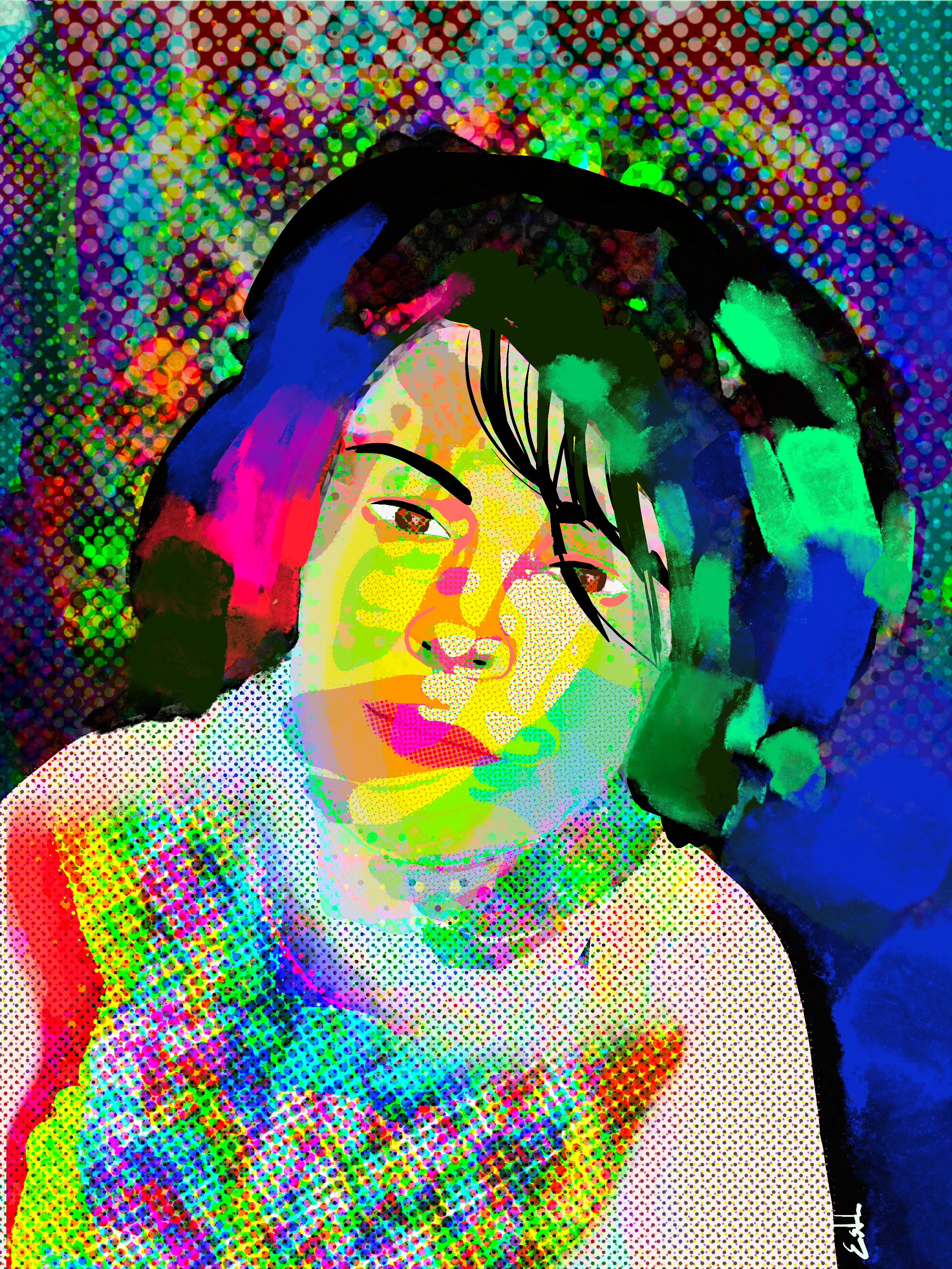 pub portrait & sketch