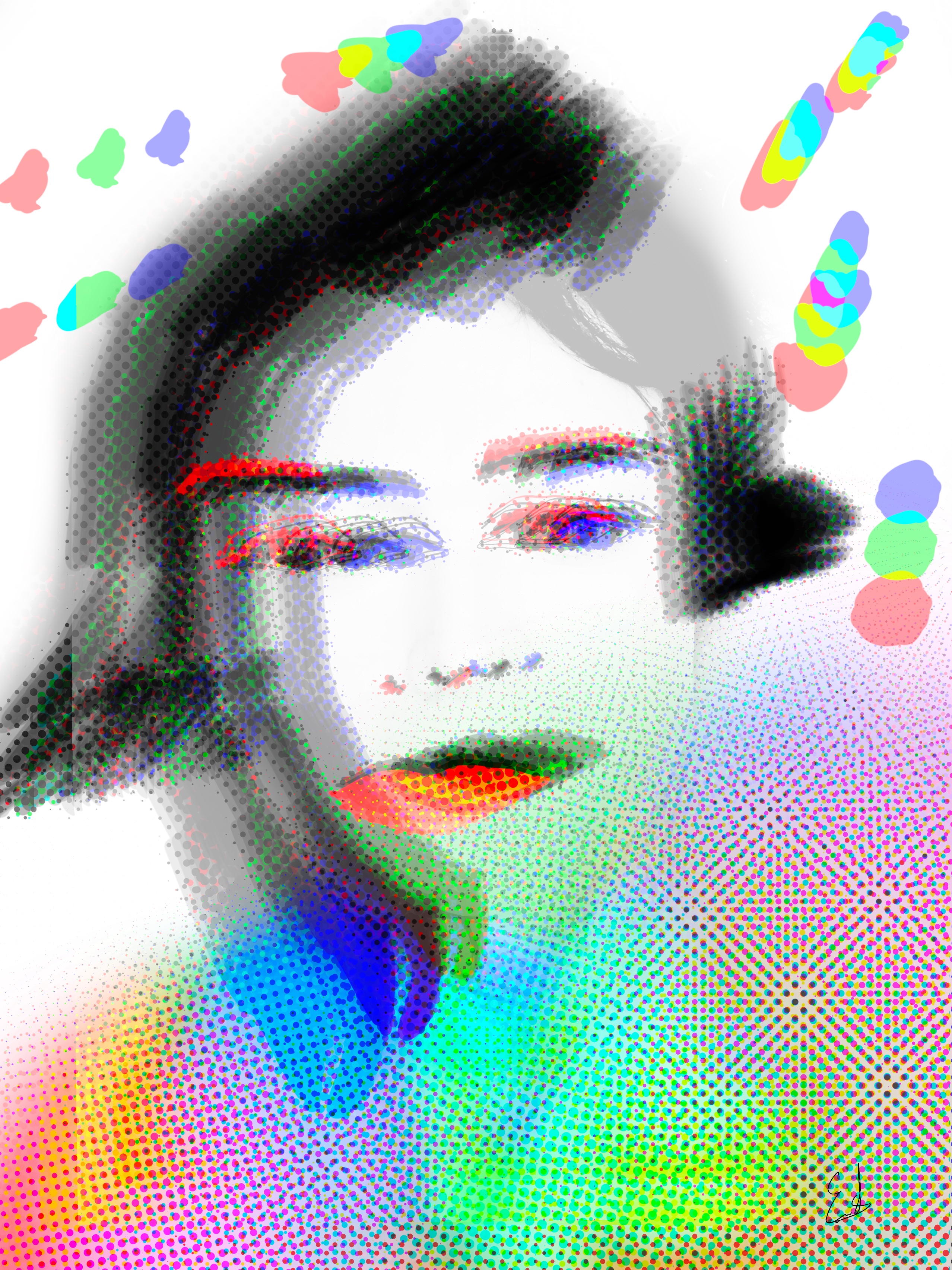 pub portrait & sketch